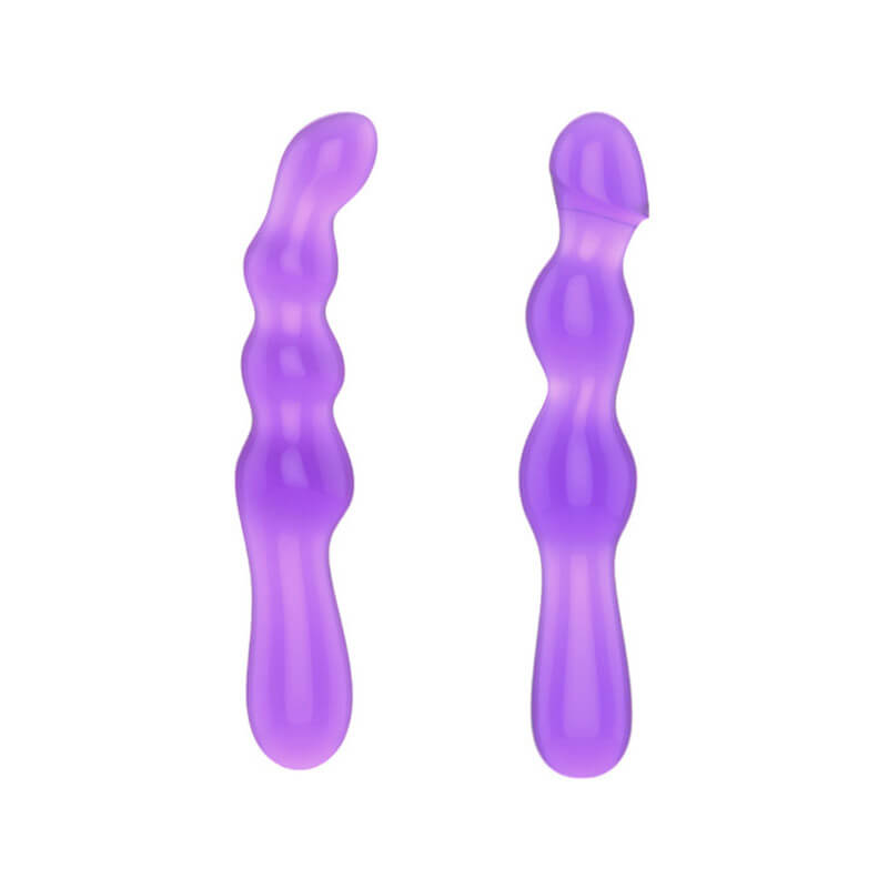 Kit com 2 Plugs Anais em Jelly no Formato Cônico - Adão & Eva Torisaki - 2