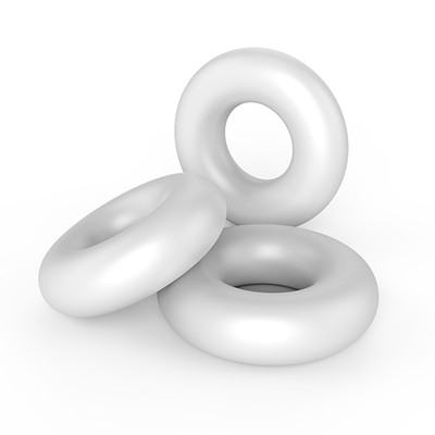 Foto 2 do produto Kit  com 3 Anéis Peniano em Silicone - Cock Rings