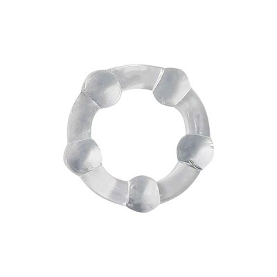 Foto 4 do produto Kit com 3 Anéis Peniano em Silicone Flexível e Resistente - SI | Disponível em 2 Cores