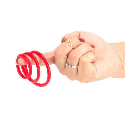 Kit com 3 Anéis Penianos em Borracha - Green Baby | Disponível em 2 Cores