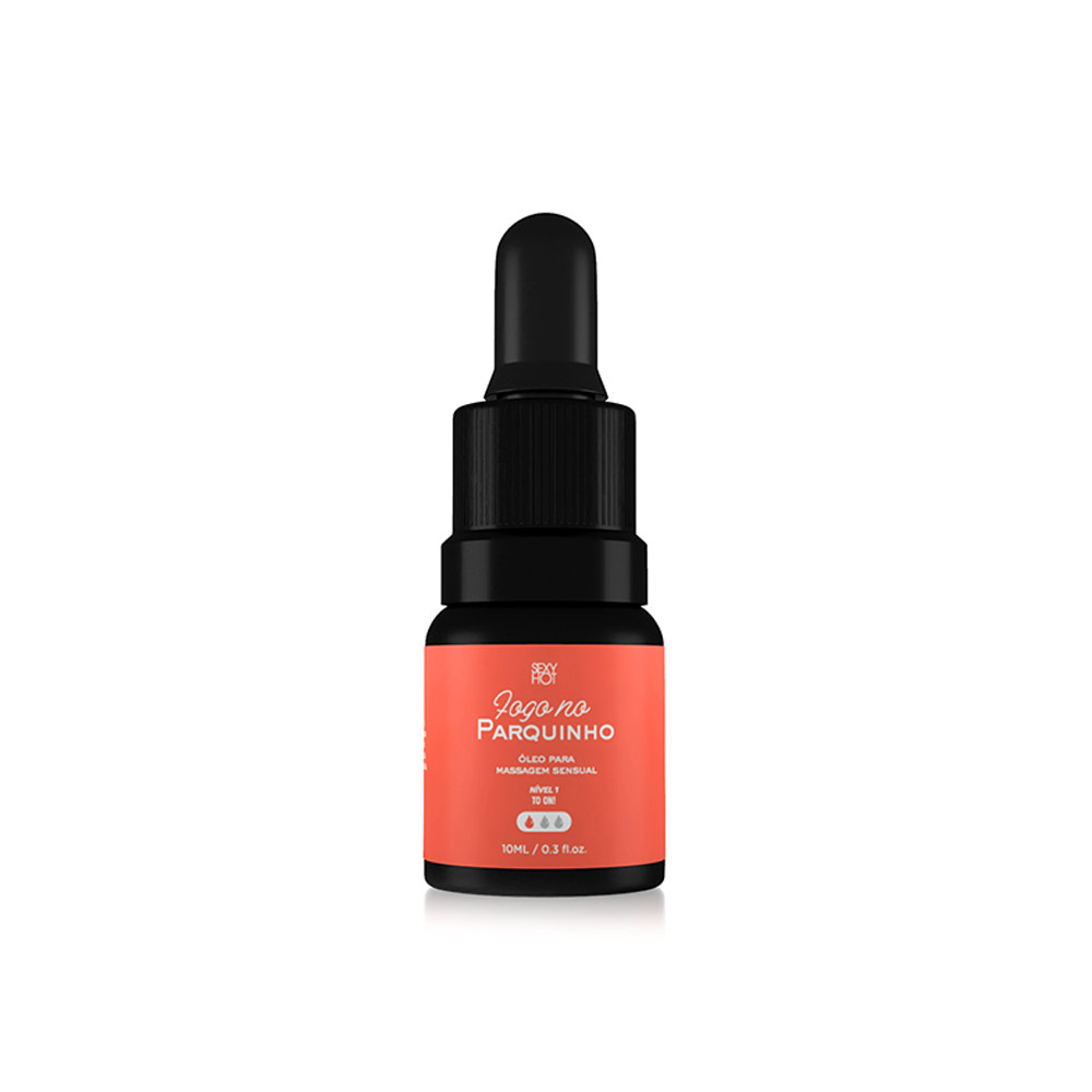 Kit com 3 Óleos Funcionais para Massagem Beijável - Sexy Hot Fogo no Parquinho | 10ml - 3