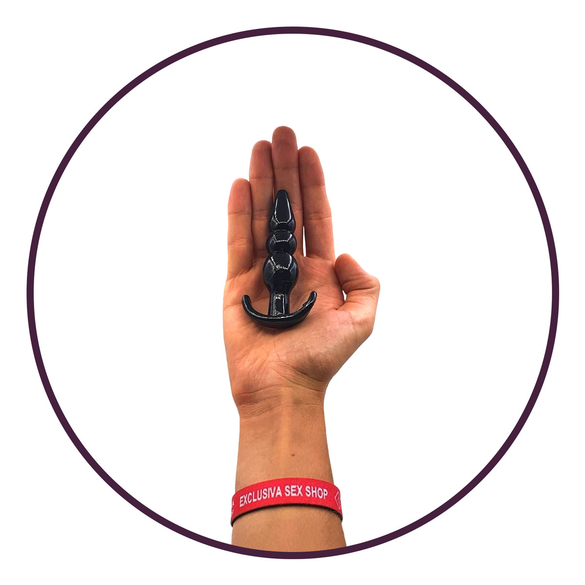 Kit de 4 Plugs Anais em Silicone com Tamanhos Graduais e Formatos Estimuladores - Dom P14 - 5