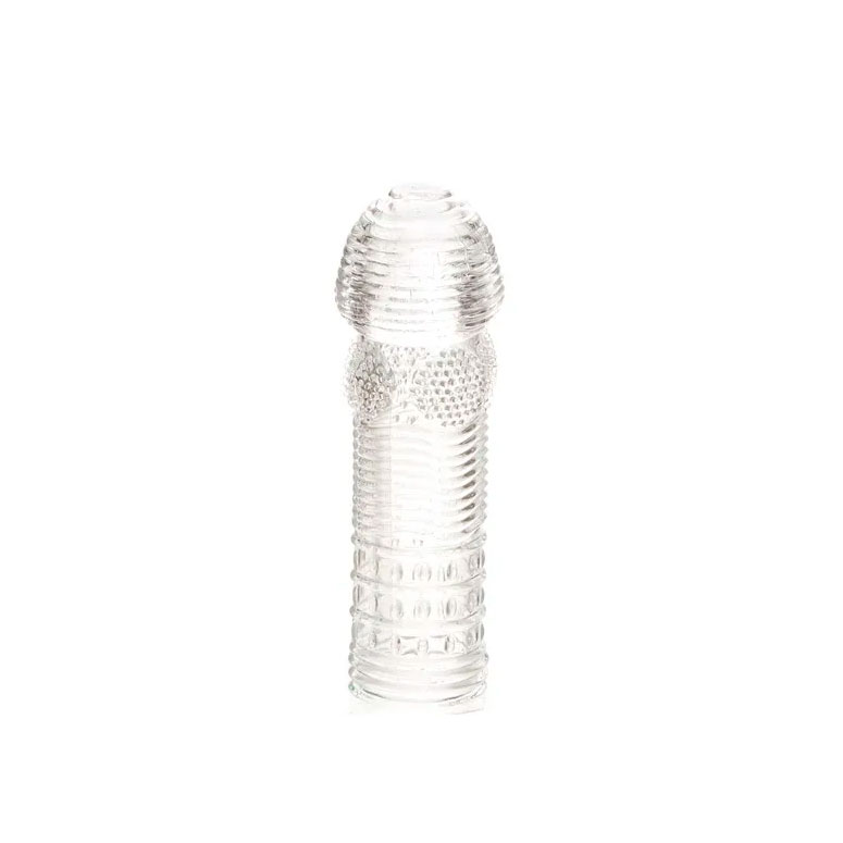 Kit com 5 Capas Penianas em Silicone com Texturas Diversas e Bullet Vibratório - Adam & Eve Penis Sleeve Kit - 4