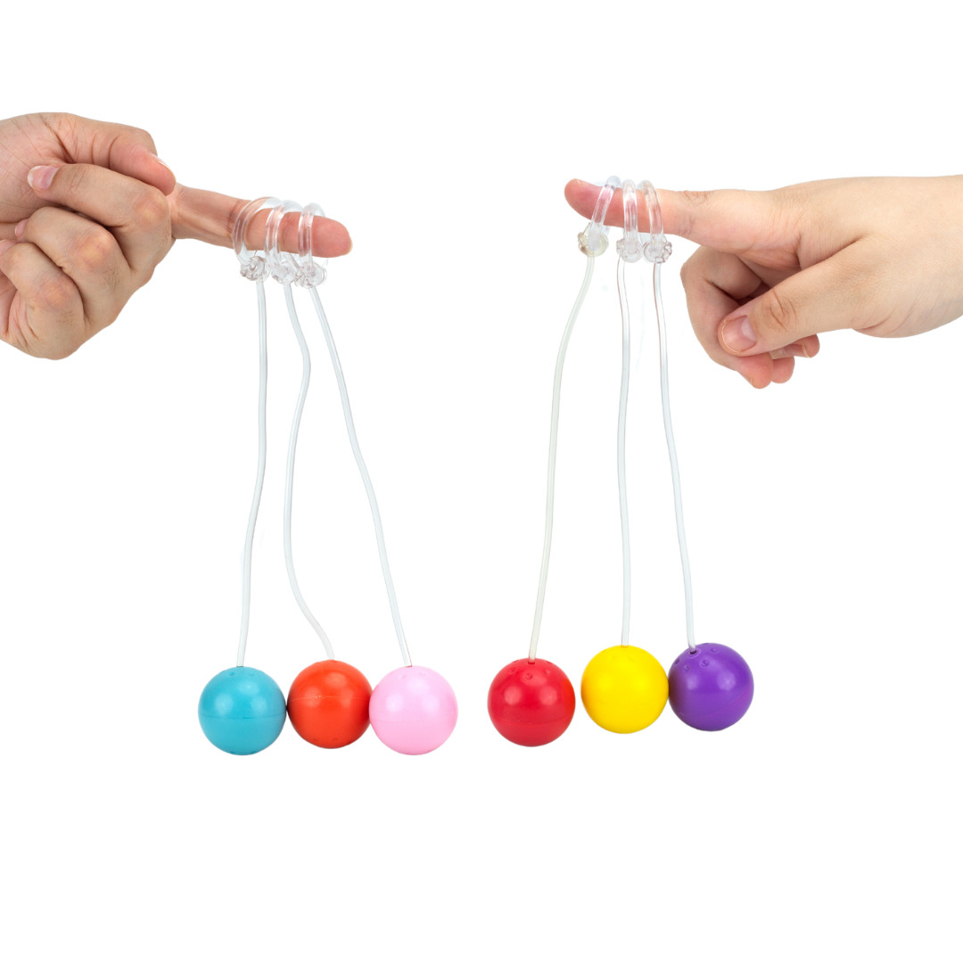 Kit com 6 Bolinhas para Fortalecimento dos Músculos Vaginais - Hot Flowers PeriDell - 2