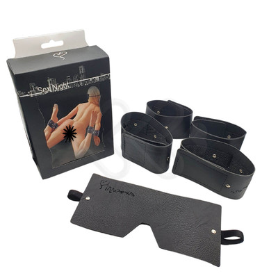 Kit com Algemas Duplas e Venda - InNamorata Sexy Night | Tamanho Único
