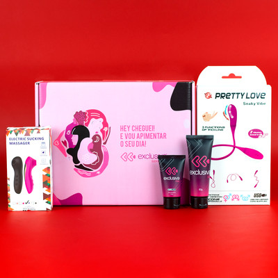 Kit Amor que Arrepia: Prazer - Exclusiva | 4 Itens