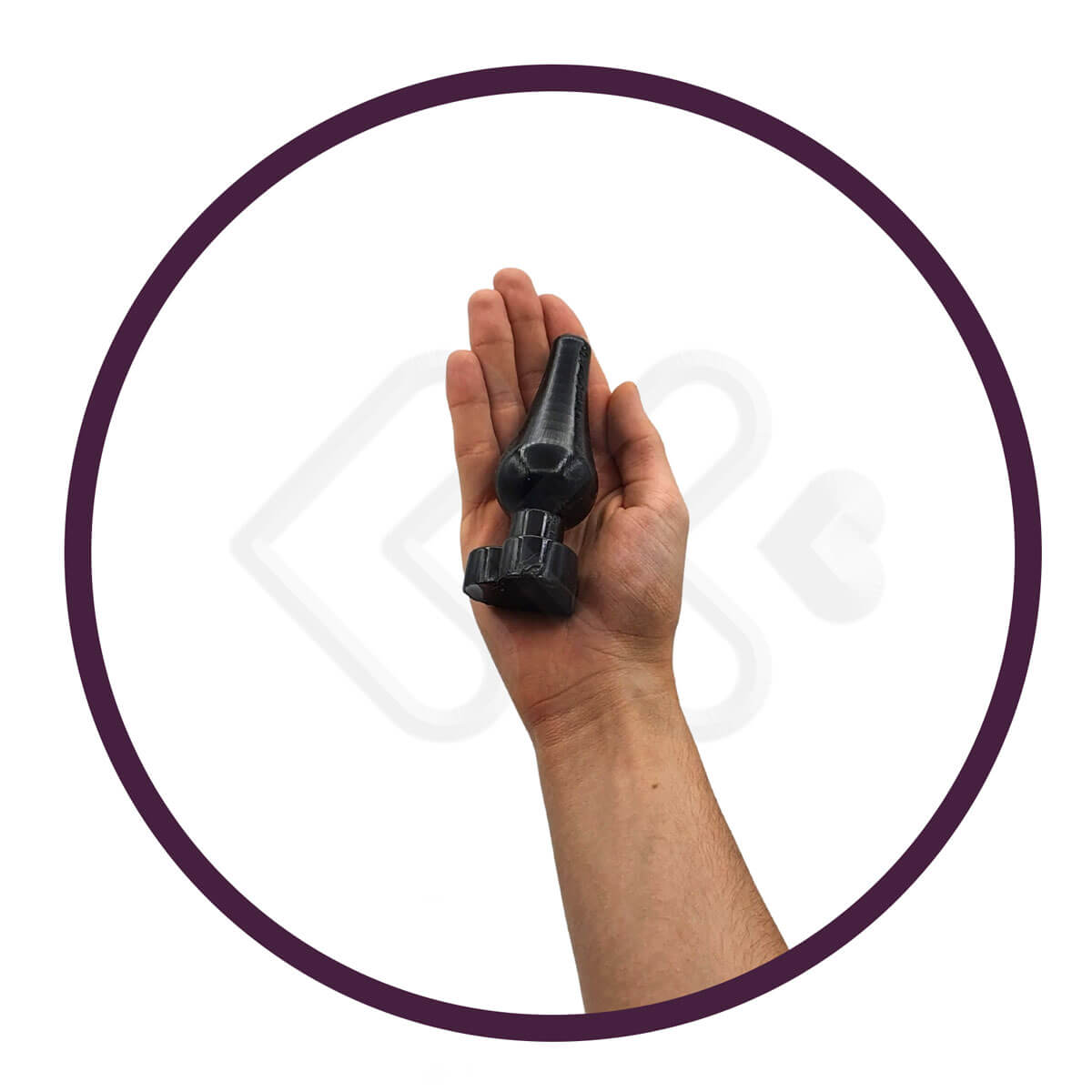 Kit Anal Prime com Plug Anal, Massageador de Próstata, Colar Tailandês com 4 Esferas e Dedeira com Formato de Prótese Peniana - InNamorata Sex Night - 11