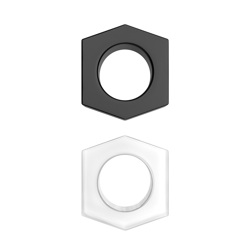 Kit de Anel Peniano em Silicone - Mega Ring | 2 Itens - 2