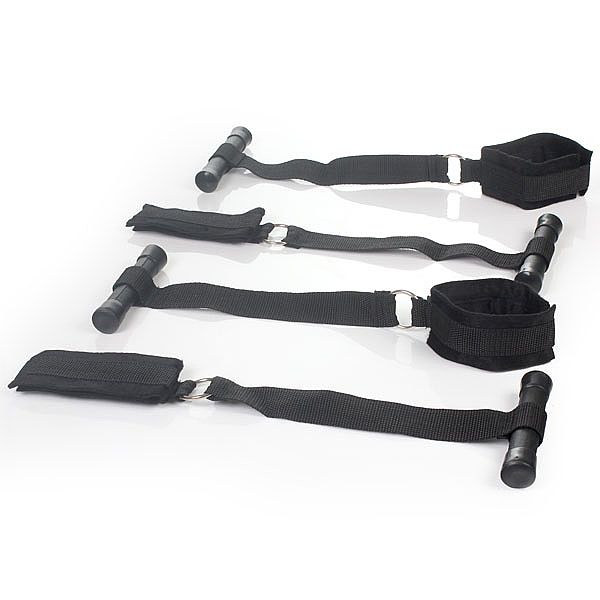 Kit Bondage com 4 Amarras para Prender na Porta - Fetiche Playgirl | Disponível em 4 Cores - 5