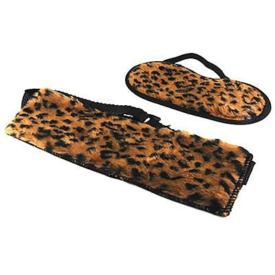 Kit Bondage com 4 Amarras e Venda de Pelúcia | Disponível em 4 Cores - 5