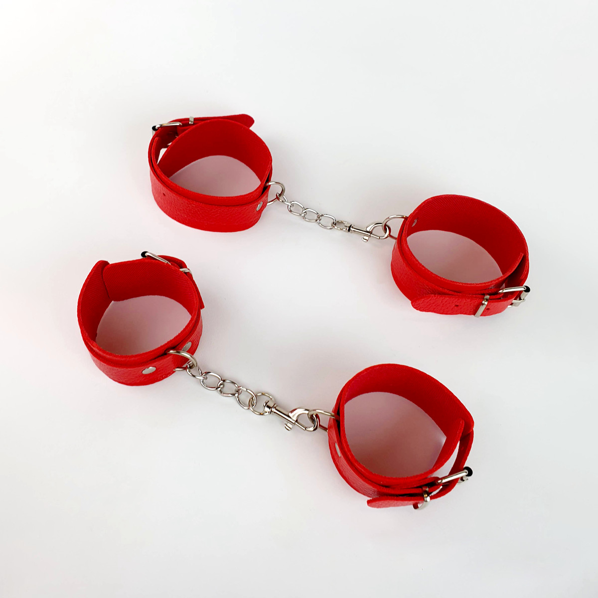 Kit Bondage Completo em Couro Sintético com 10 peças - Mimosa Love - 8