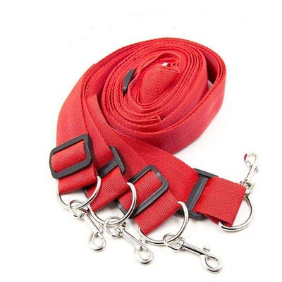 Foto 3 do produto Kit Bondage - Kit com Amarras de Pulsos e Tornozelos com Ajuste em Velcro e Fitas em Nylon Resistente para Imobilização dos Membros | Disponível em 3 Cores