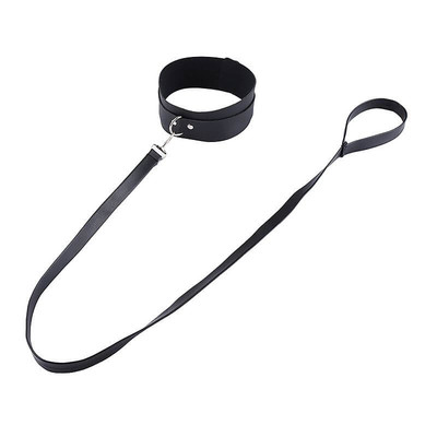 Foto 2 do produto Kit Bondage - Kit Sado Erótico em Couro Sintético com Mordaça, Corda, Coleira, Chicote, Venda, Algemas e Tornozeleiras - Com 7 Itens