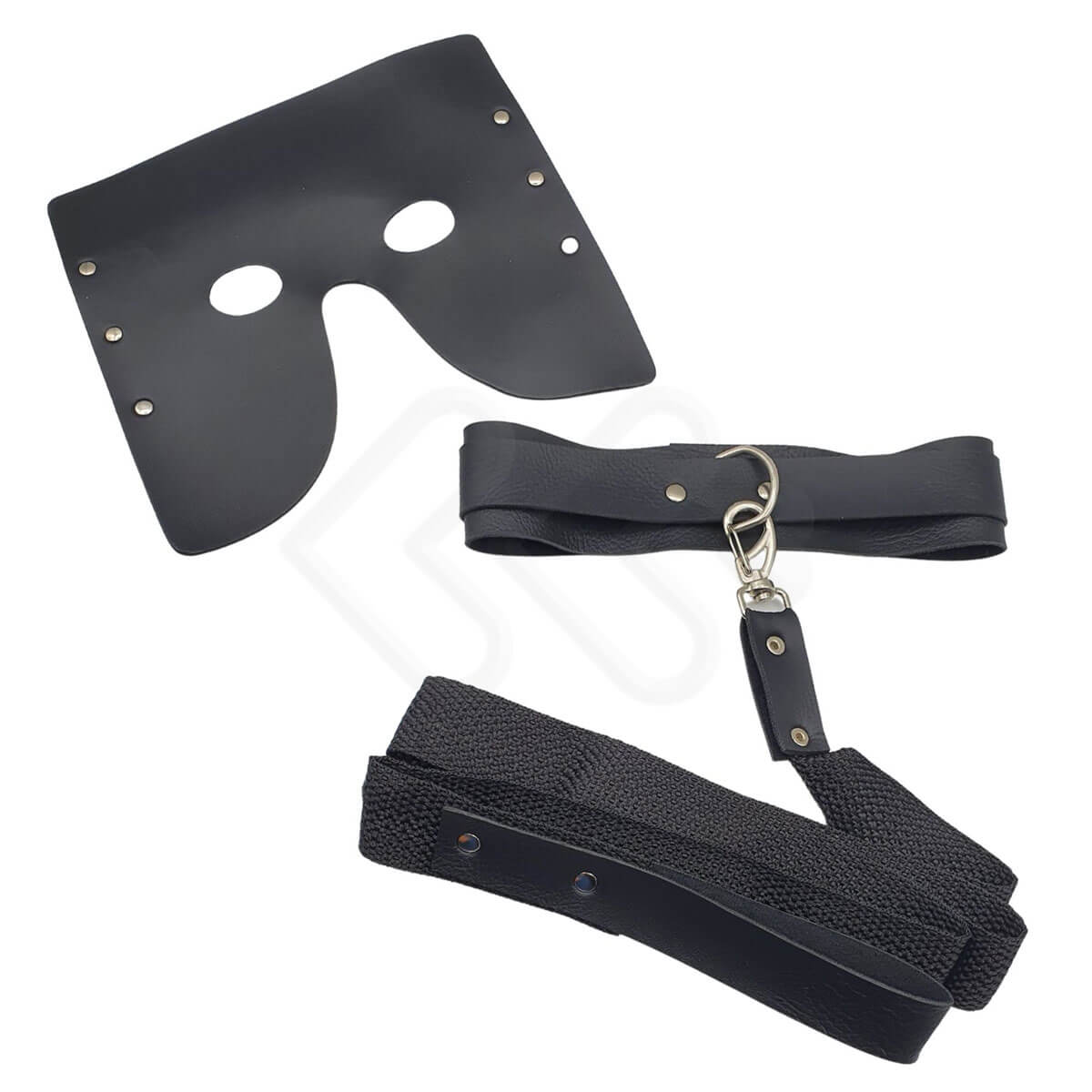 Kit com Coleira, Guia e Mascara Black - InNamorata Sex Night - 4