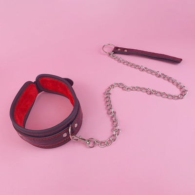 Foto 3 do produto Kit Completo para BDSM em Couro Sintético com 9 peças - Mimosa Love
