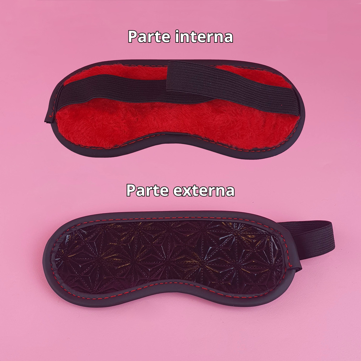 Kit Completo para BDSM em Couro Sintético com 9 peças - Mimosa Love - 2