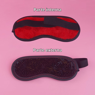 Foto 2 do produto Kit Completo para BDSM em Couro Sintético com 9 peças - Mimosa Love
