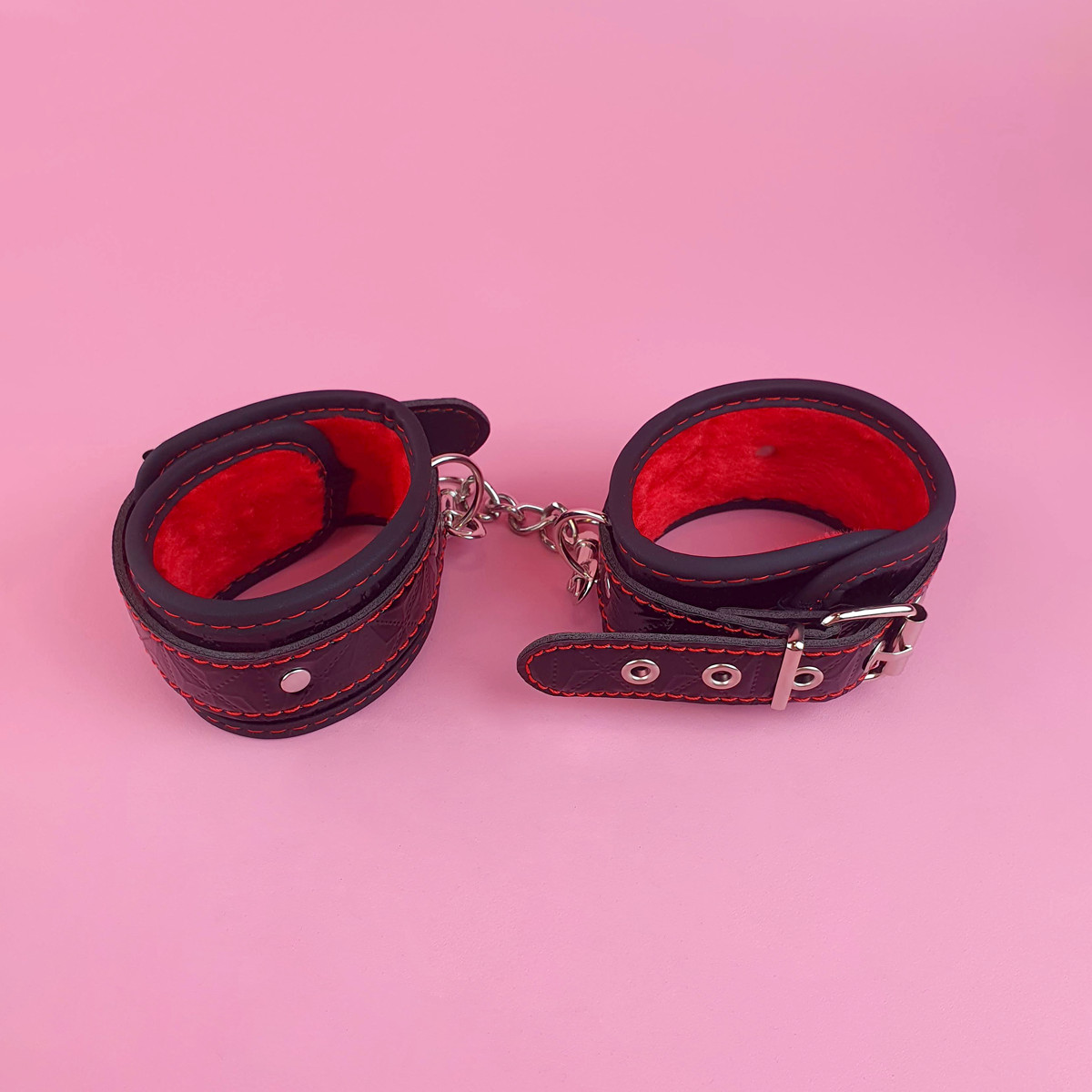 Kit Completo para BDSM em Couro Sintético com 9 peças - Mimosa Love - 9