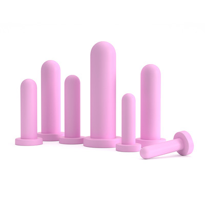 Foto 3 do produto Kit de Dilatadores Ginecológicos em Silicone Médico com 7 Tamanhos Diferentes - Adão e Eva Ella | Disponível em 2 Cores