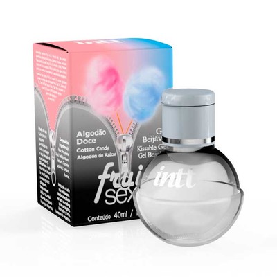 Foto 3 do produto Kit Doce Prazer com Gel Beijável com Sabor de Algodão Doce e Gel Eletrizante Unissex - Intt Cosméticos