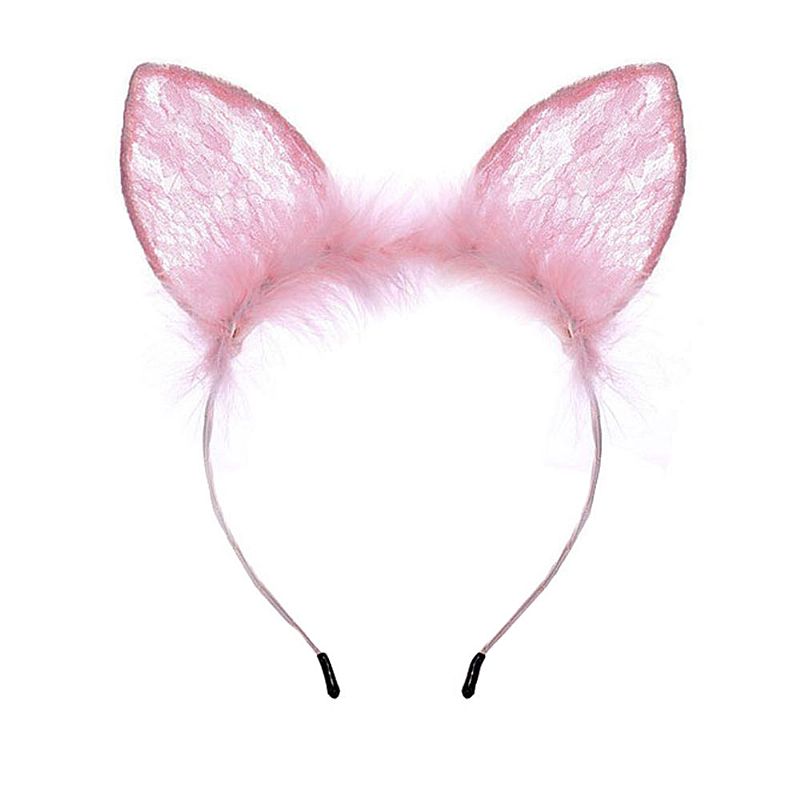 Kit Fetiche II com Plug Rabo de Raposa, Tiara de Gatinha, Grampos para os Seios em Metal com Guizo, Máscara Decorada e Mordaça Bola - Sexy Import - 3