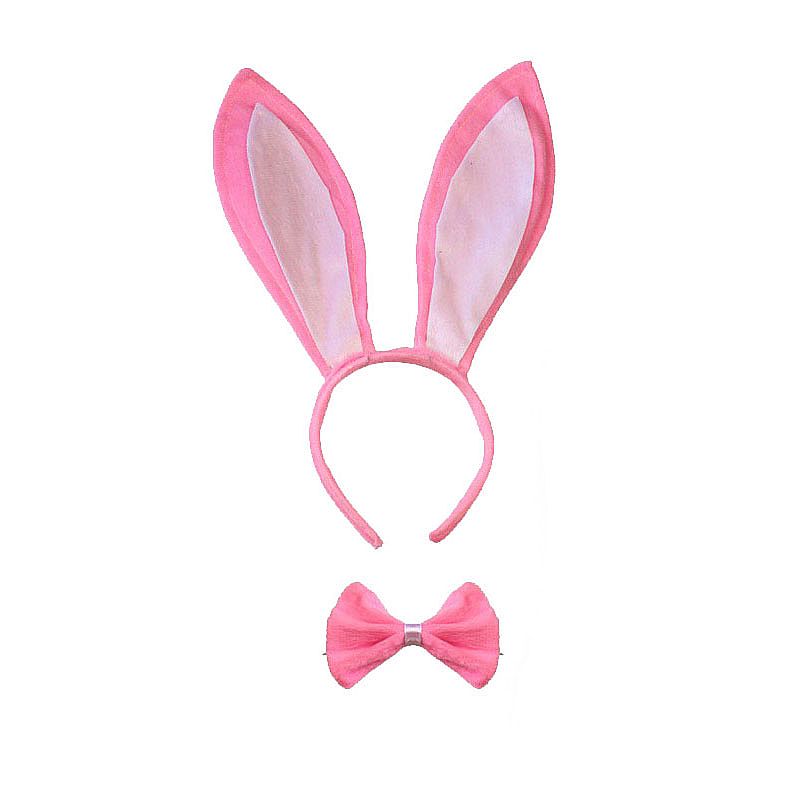 Kit Fetiche III com Plug Rabo de Coelho, Tiara com Orelhas, Grampos para os Seios em Metal com Guizo e Gravatinha Borboleta - Sexy Import - 4