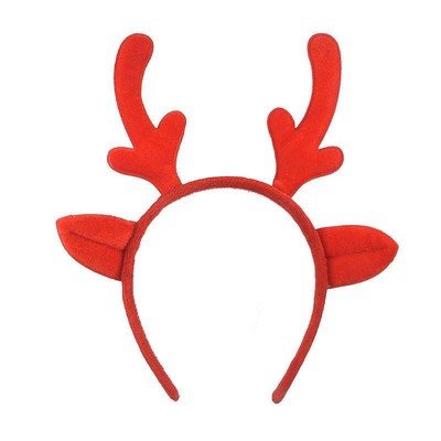 Foto 2 do produto Kit Fetiche em Pelúcia com Tiara de Alce, Plug Anal com Pompom, Grampos Para os Seios com Guizo e Coleira de Coração - Sexy Import