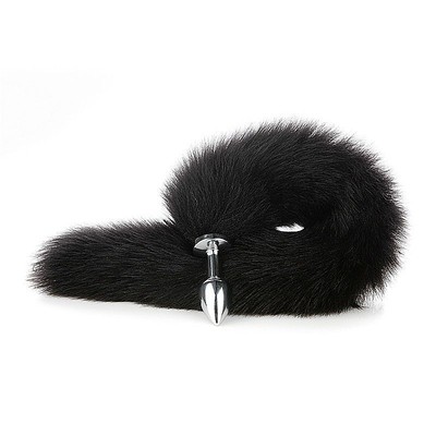 Foto 6 do produto Kit Fetiche em Pelúcia com Tiara de Vaquinha, Plug Anal com Rabo, Grampos Para os Seios com Guizo e Joker com Spike - Sexy Import
