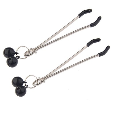 Foto 4 do produto Kit Fetiche com Plug Rabo de Raposa, Tiara de Orelhas, Grampos para os Seios em Metal com Guizo, Máscara Decorada e Gargantilha - Sexy Import