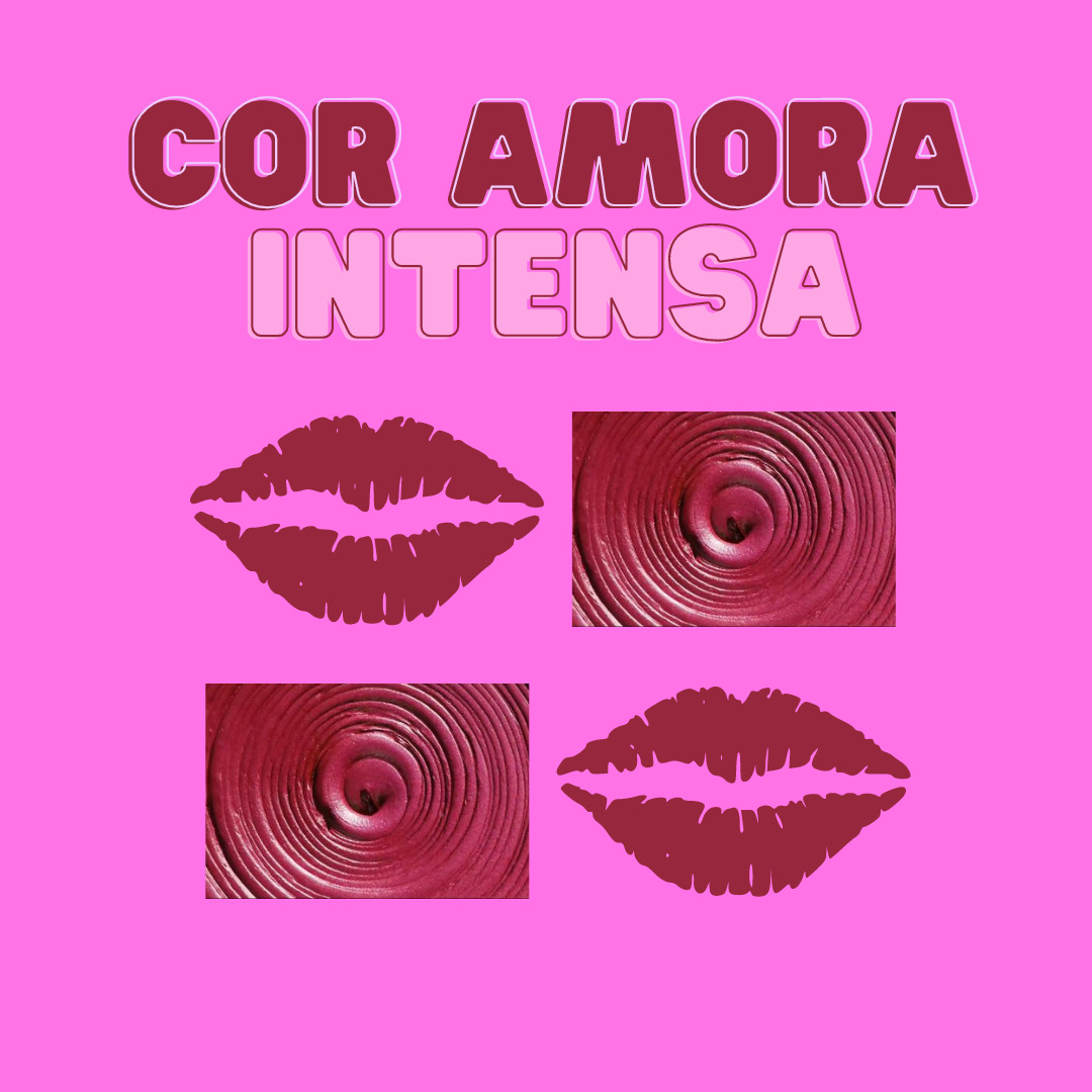 Kit com Hidratante Labial Diário com Alto Poder de Hidratação e Balas de Sabor Amora - Carmed Fini Amora Intensa | 2 Itens - 4