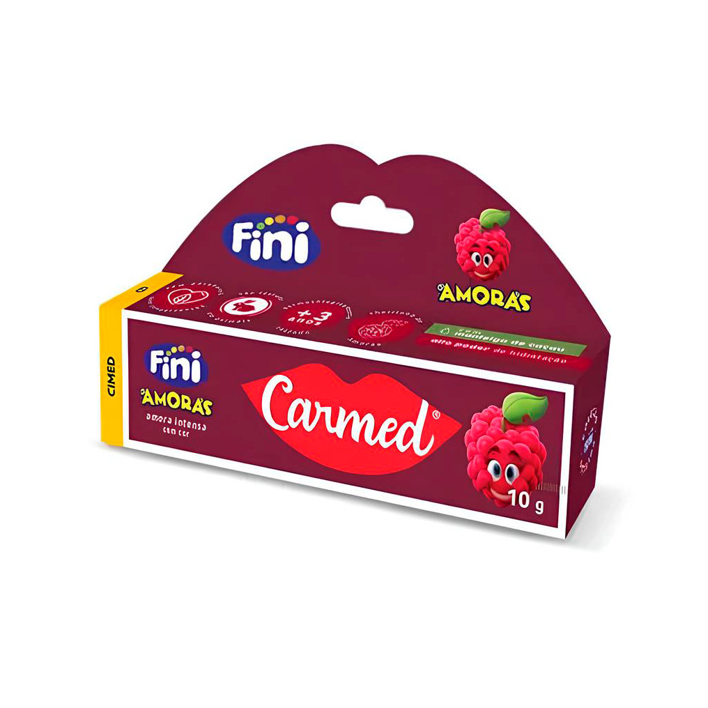 Hidratante Labial Diário com Alto Poder de Hidratação - Carmed Fini Amora Intensa | 5g - 2