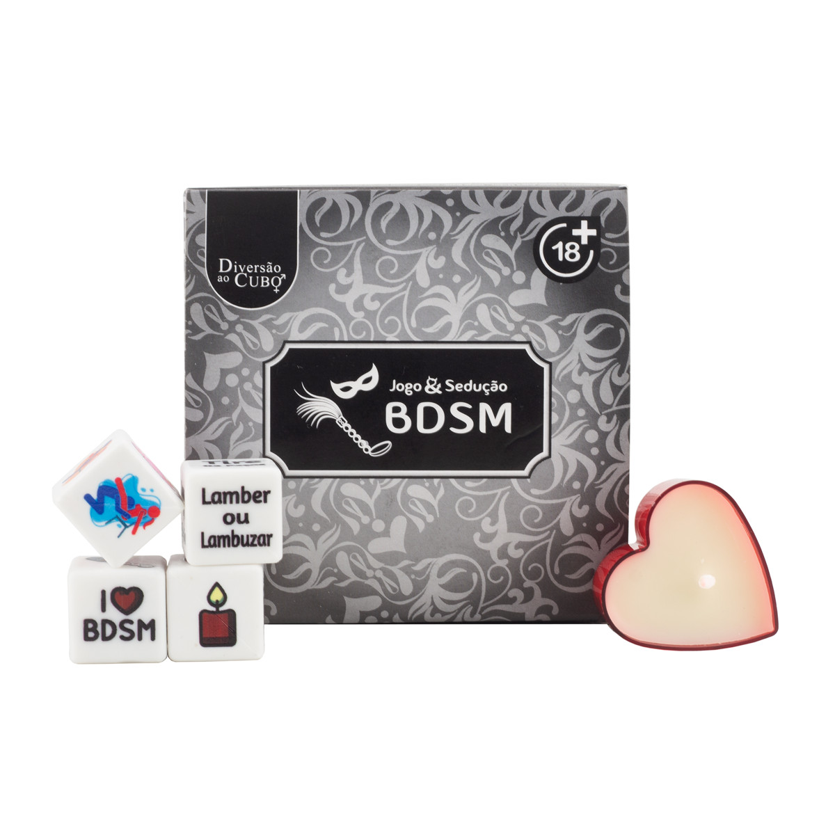 Kit Jogo & Sedução BDSM - Diversão ao Cubo | 5 Itens - 2