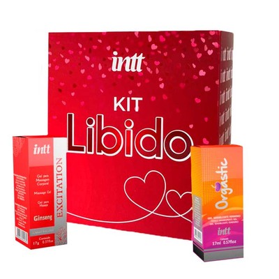 Kit Libido com Gel Excitante e Gel Sensibilizante Feminino - Intt Cosméticos