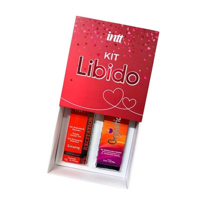 Kit Libido com Gel Excitante e Gel Sensibilizante Feminino - Intt Cosméticos