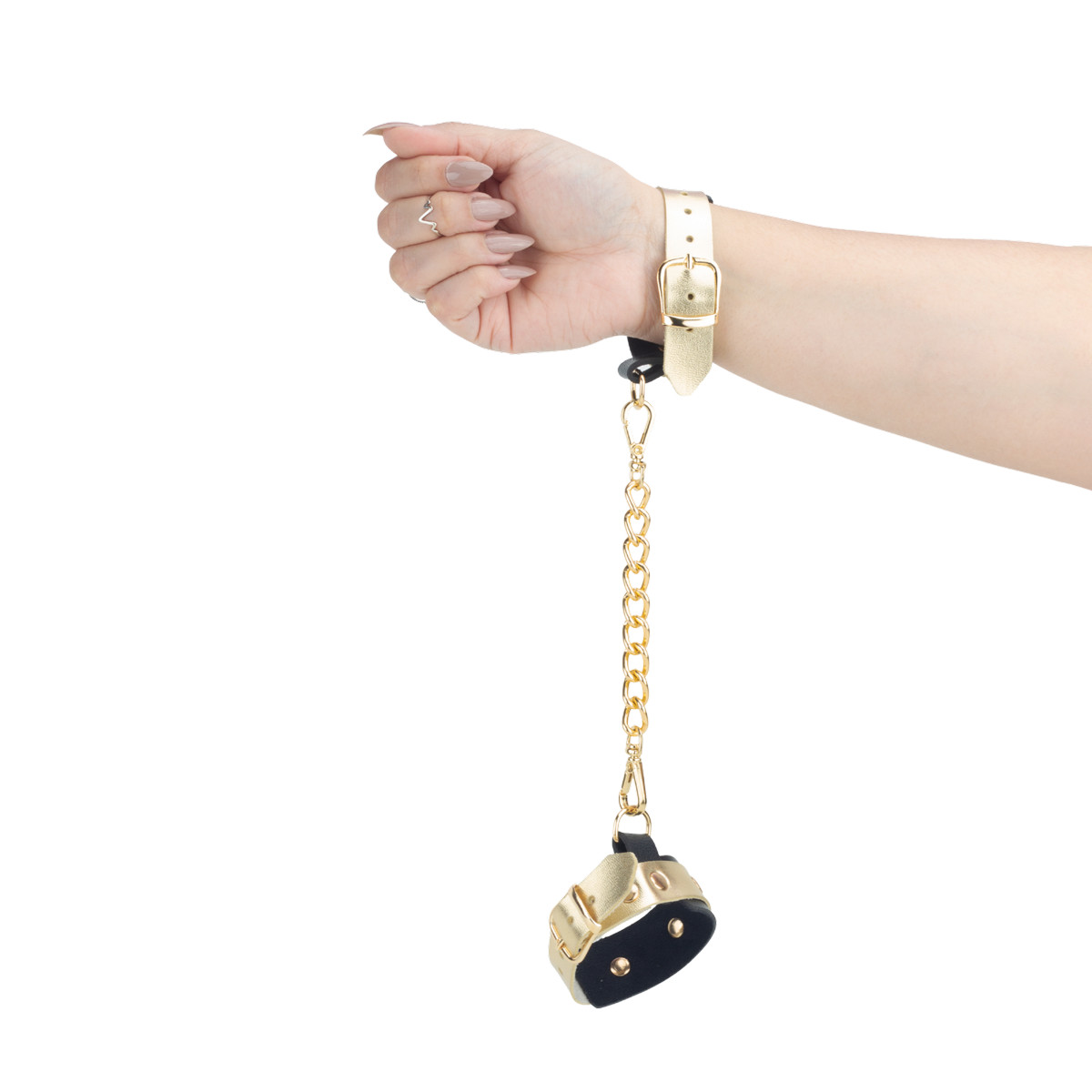 Kit Luxo Gold em Couro Montana para BDSM com 5 Peças - Exclusiva Linha Sado - 7