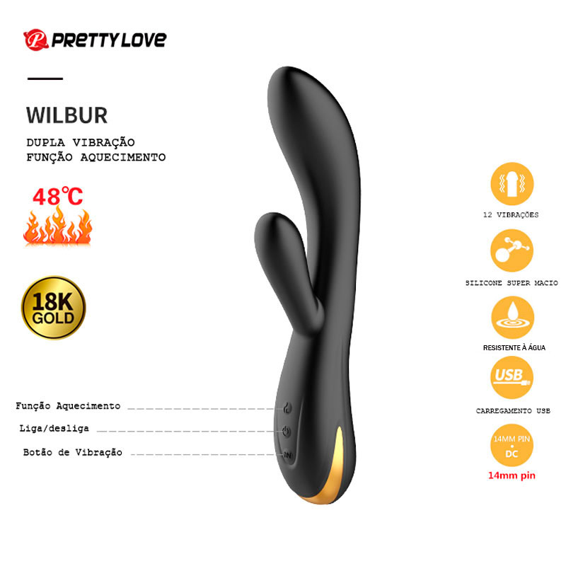 Kit Luxuoso com 12 Produtos Folheados à Ouro 18k e Silicone Aveludado - Pretty Love Queen's Luxury Collection - 14