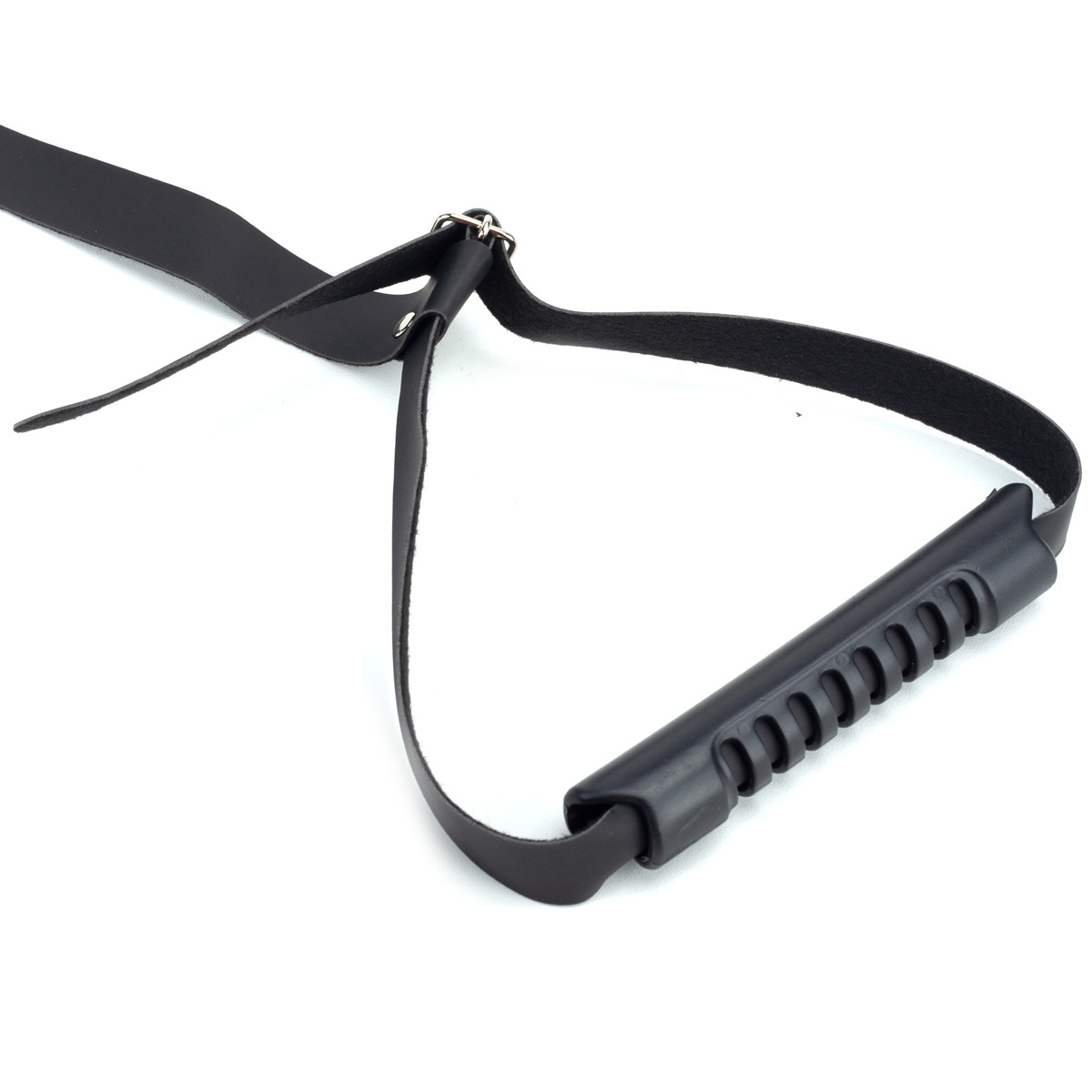 Kit Mordaça Bastão com Separador e Par Algemas em Couro Sintético - Exclusiva Linha Sado - 2