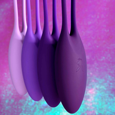 Foto 3 do produto Kit para Pompoar em Silicone com Alça de Segurança - Evolved Playboy Pleasure Put In Work | 4 Itens