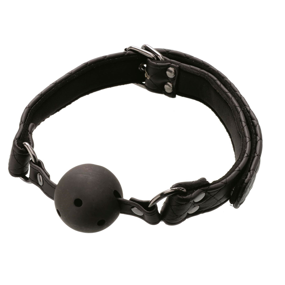 Kit Sado de Luxo com 7 Acessórios em Couro Sintético e Anel Vibratório - Adam & Eve Eve's Fetiche Dreams Advance Bondage Set - 9