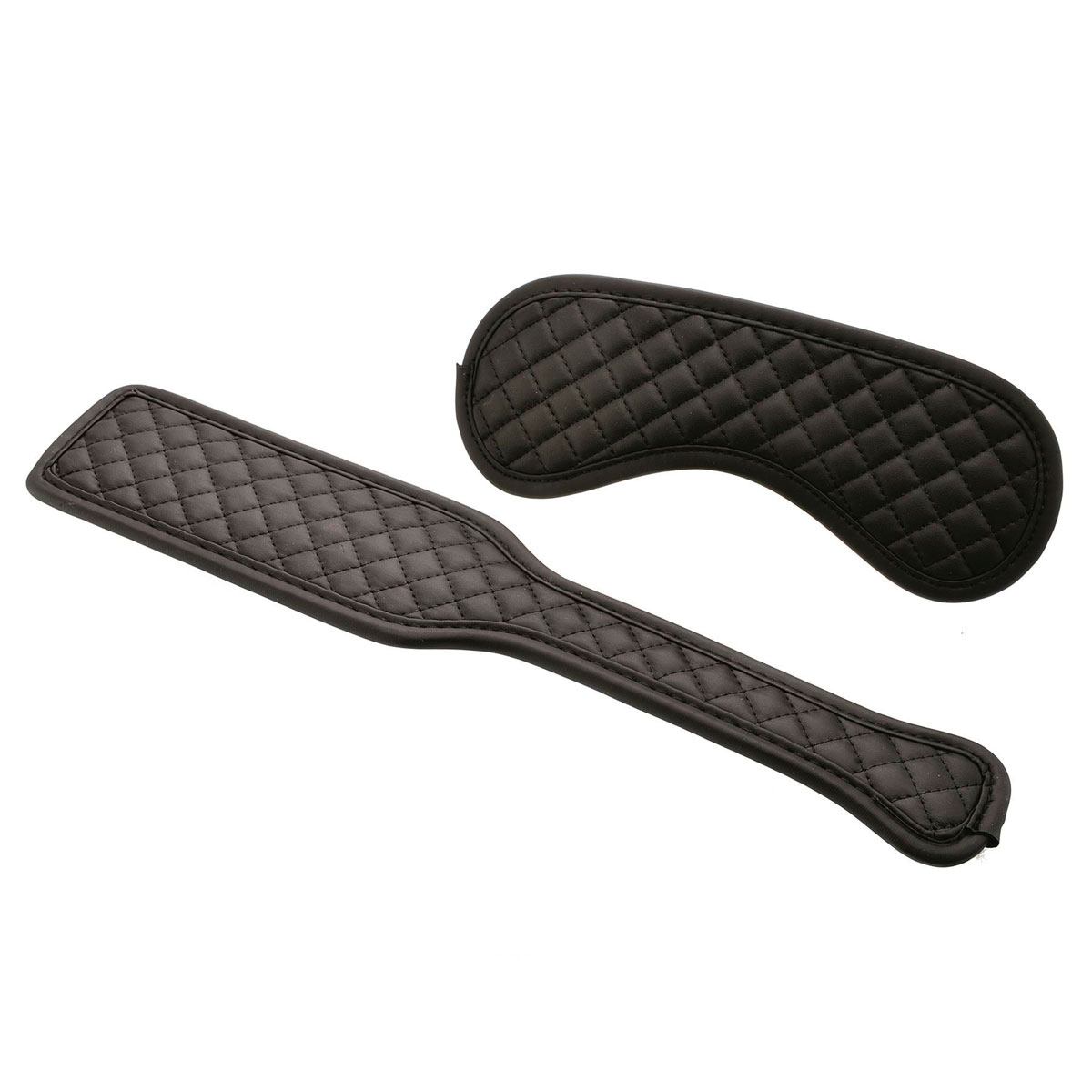 Kit Sado de Luxo com 7 Acessórios em Couro Sintético e Anel Vibratório - Adam & Eve Eve's Fetiche Dreams Advance Bondage Set - 11