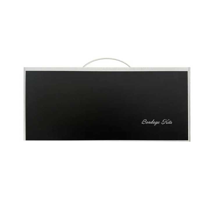 Kit Sado de Luxo com 8 Acessórios, Detalhes em Laço Borboleta e Estojo Portátil - Bondage Kits | Disponivel em 3 Cores - 21