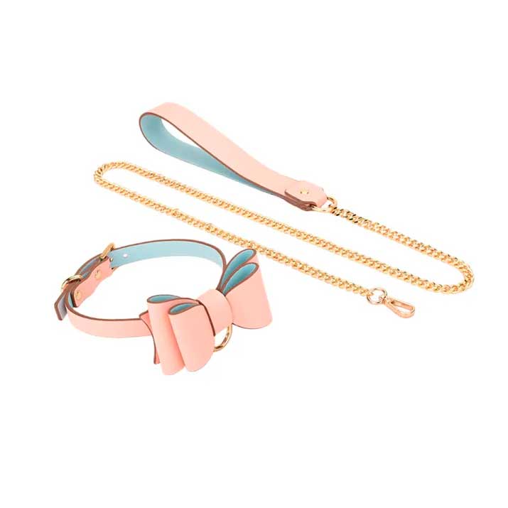 Kit Sado de Luxo com 8 Acessórios, Detalhes em Laço Borboleta e Estojo Portátil - Bondage Kits | Disponivel em 3 Cores - 27