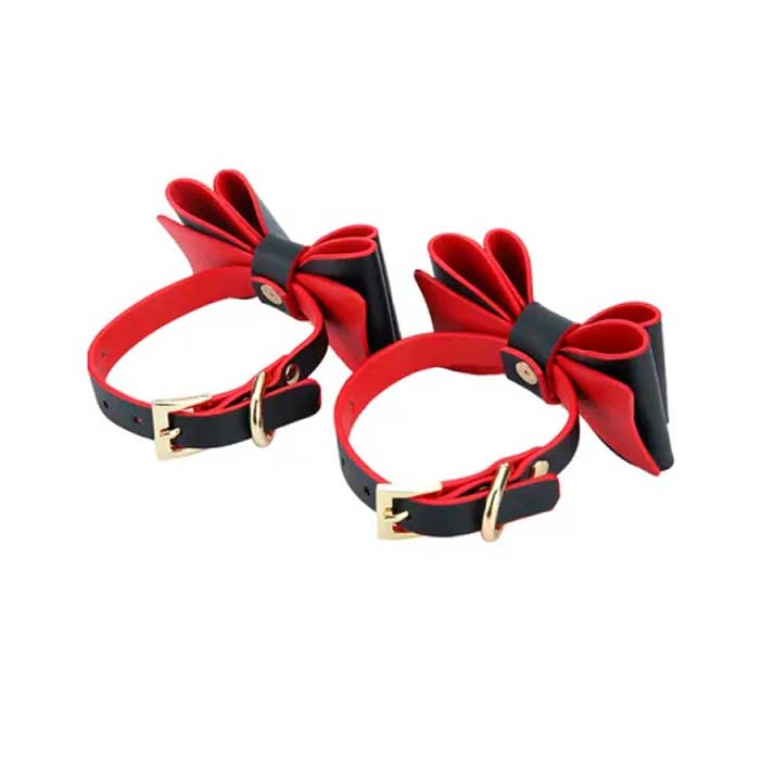 Kit Sado de Luxo com 8 Acessórios, Detalhes em Laço Borboleta e Estojo Portátil - Bondage Kits | Disponivel em 3 Cores - 10