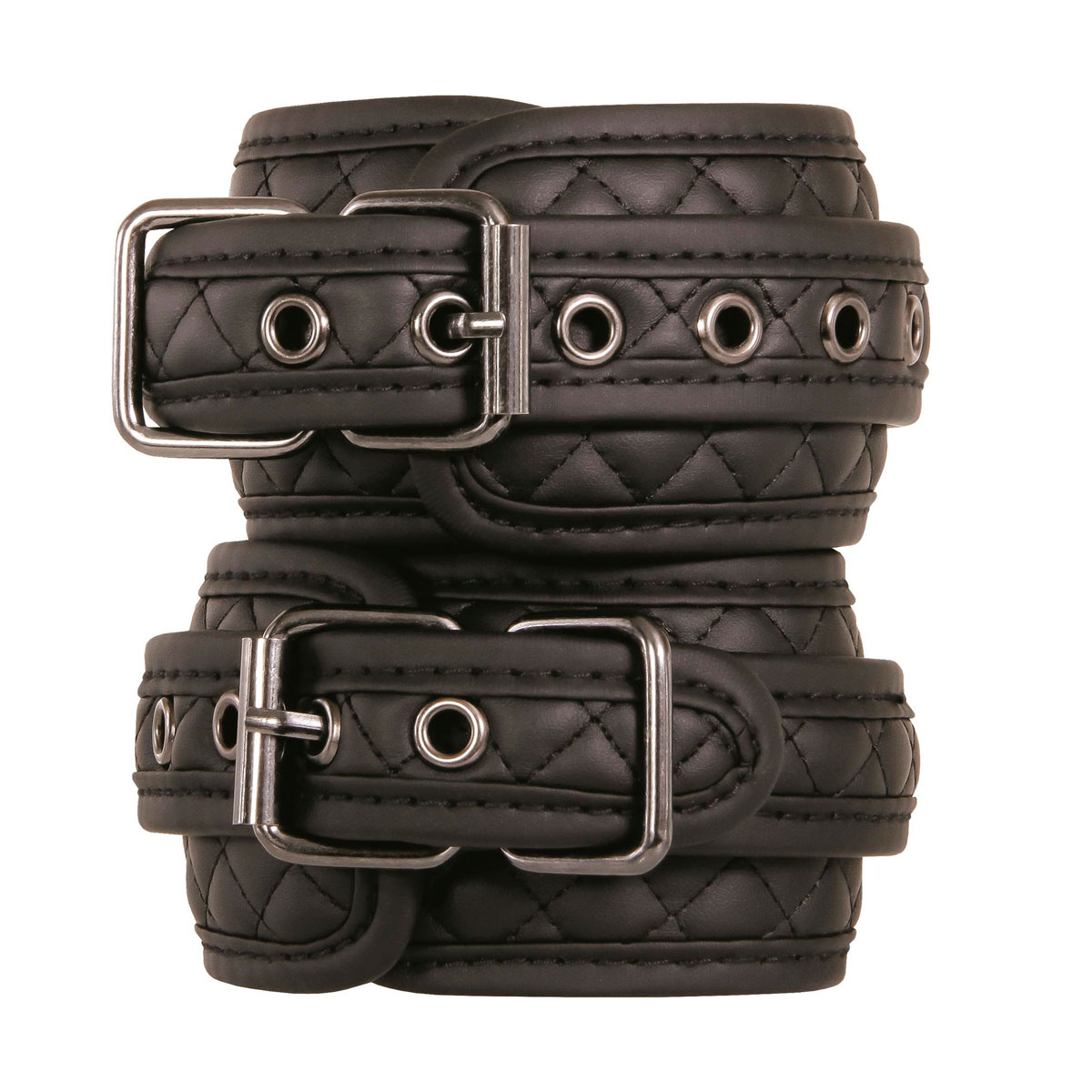 Kit Sado com Par de Algemas, Venda, Chibata, Par de Tornozelareias, Coleira com Guia e Anel Vibratório - Adam & Eve Eve's Fetiche Dreams - 5