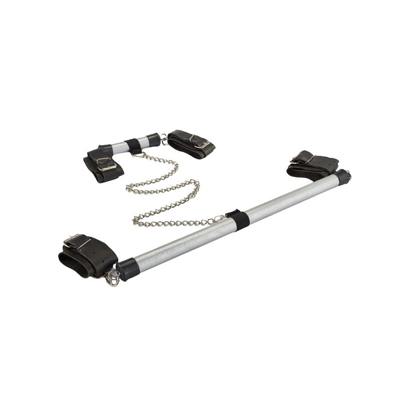 Kit Bondage com Separador de Pernas e Braços, Correntes e Par de Algemas - Brasil Fetiche | Disponível em 3 Cores - 3