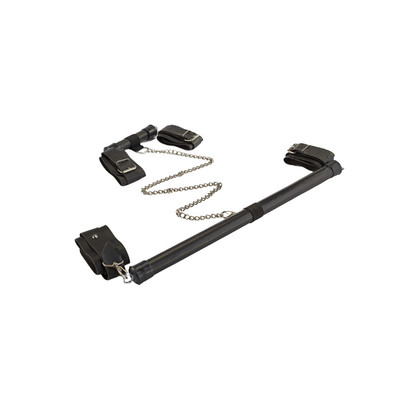 Foto 1 do produto Kit Bondage com Separador de Pernas e Braços, Correntes e Par de Algemas - Brasil Fetiche | Disponível em 3 Cores