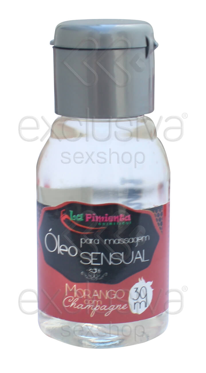 Kit Spa Sensual com Sabonete Líquido, Óleo Para Massagem, Sal Espumante e Espuma Para Banho | 90 ML e 35 G | Aroma: Morango com Champagne - 3