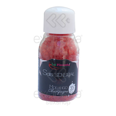 Foto 5 do produto Kit Spa Sensual com Sabonete Líquido, Óleo Para Massagem, Sal Espumante e Espuma Para Banho | 90 ML e 35 G | Aroma: Morango com Champagne