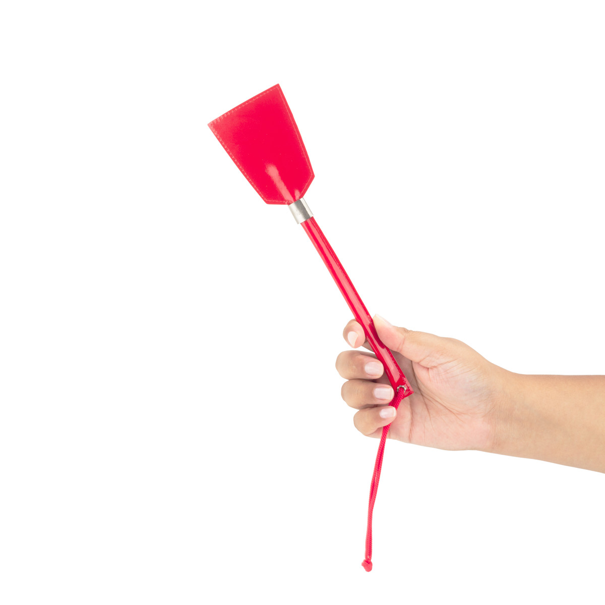 Kit Tiazinha com Máscara e Chibata em Couro Sintético - K Import | Cor: Vermelho - 7