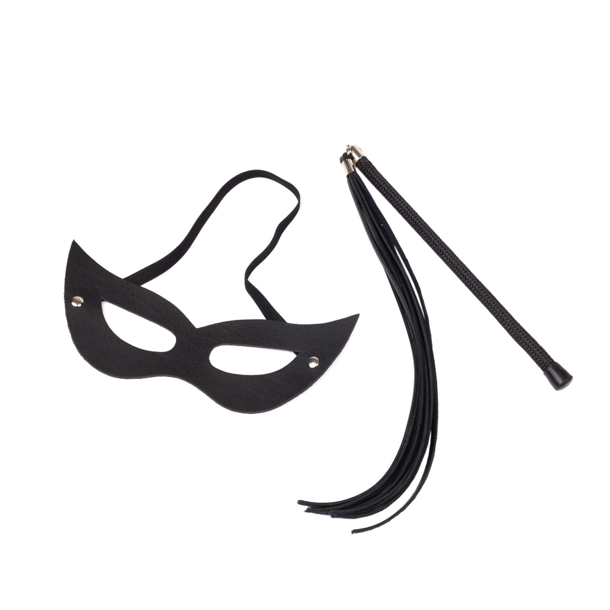 Kit Tiazinha com Máscara e Chicotinho em Couro Montana - New Star Couros - 2